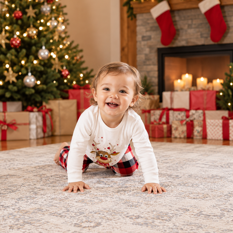 Reindeer Family Matching Christmas Pyjamas