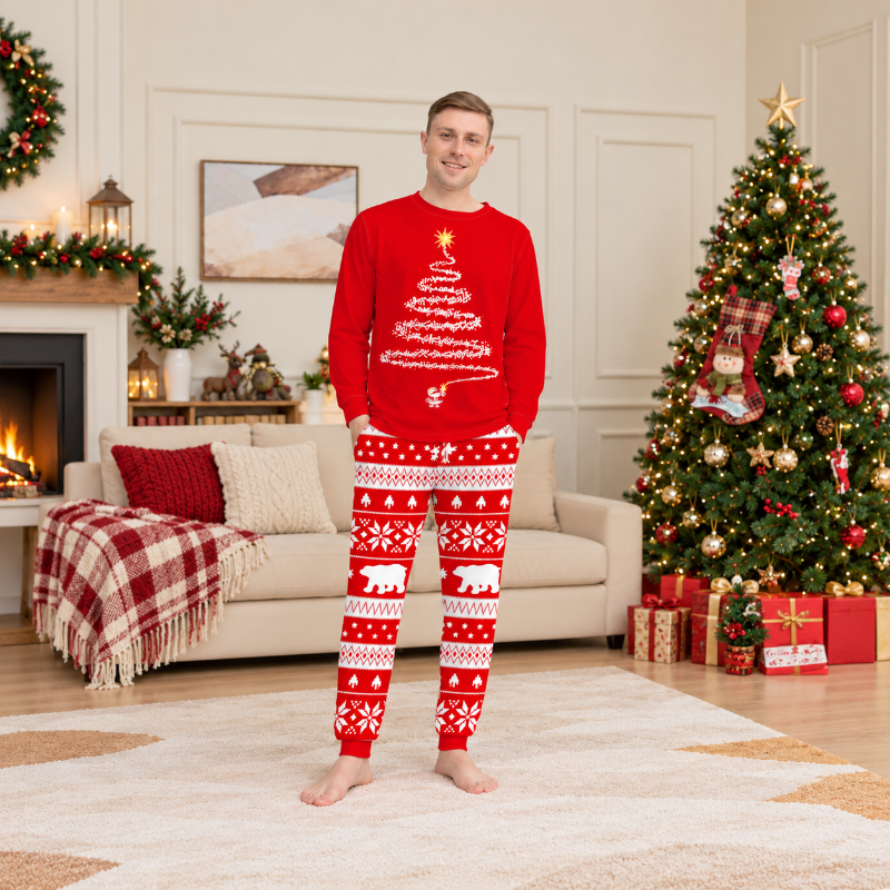 Christmas Tree Glow Family Matching Pajamas – Jingle Wear Canada
