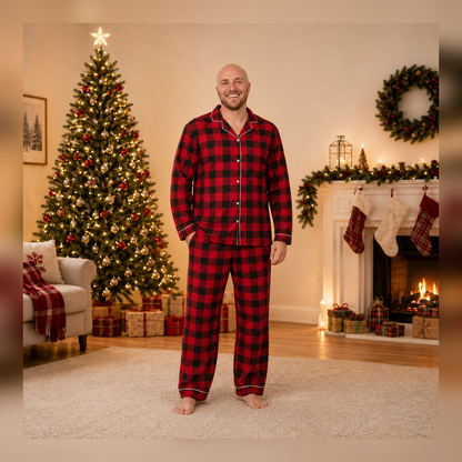 Classic Buffalo Plaid Family Christmas pajamas