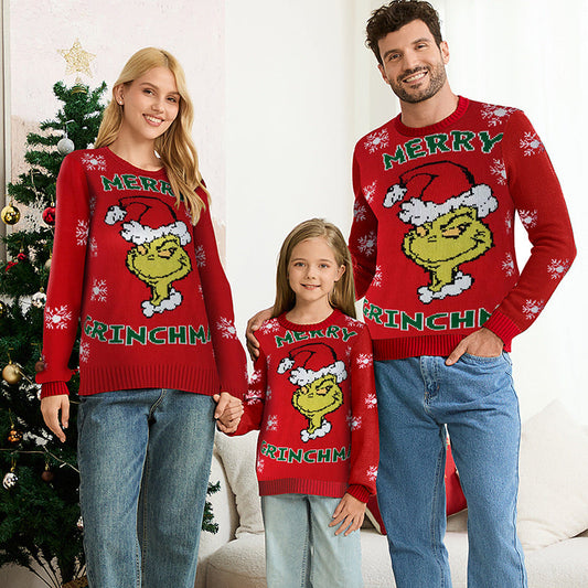 Grinch Cheer Christmas Sweater