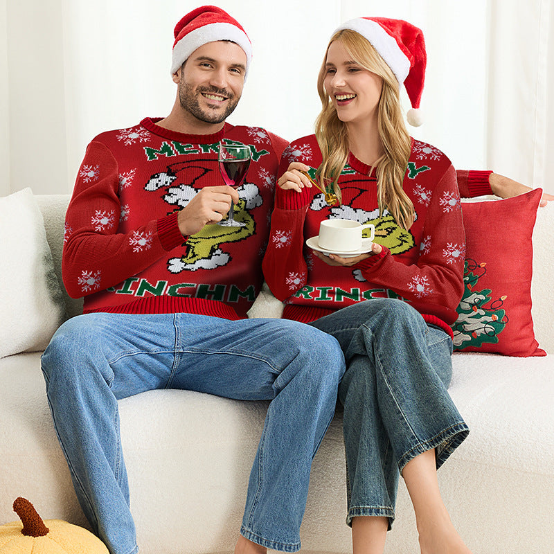 Grinch Cheer Christmas Sweater