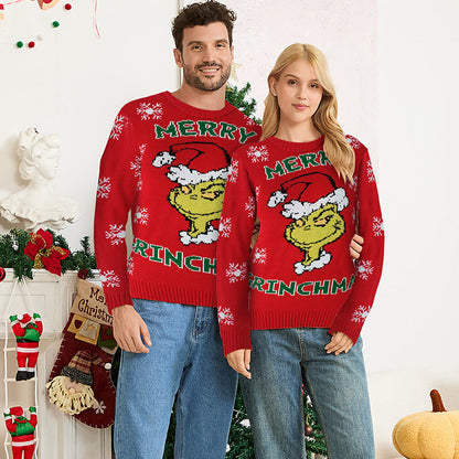 Grinch Cheer Christmas Sweater