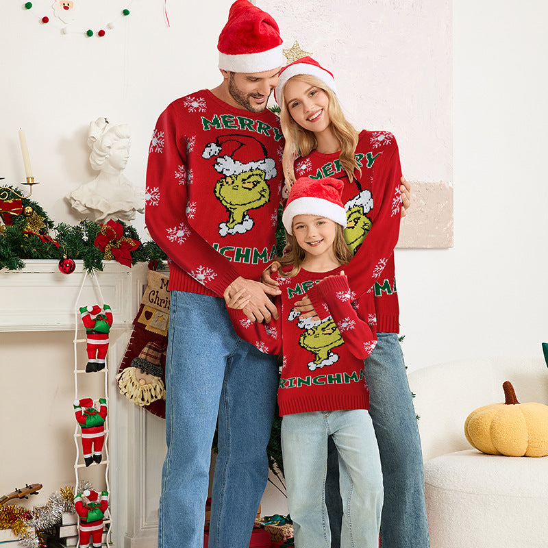 Grinch Cheer Christmas Sweater
