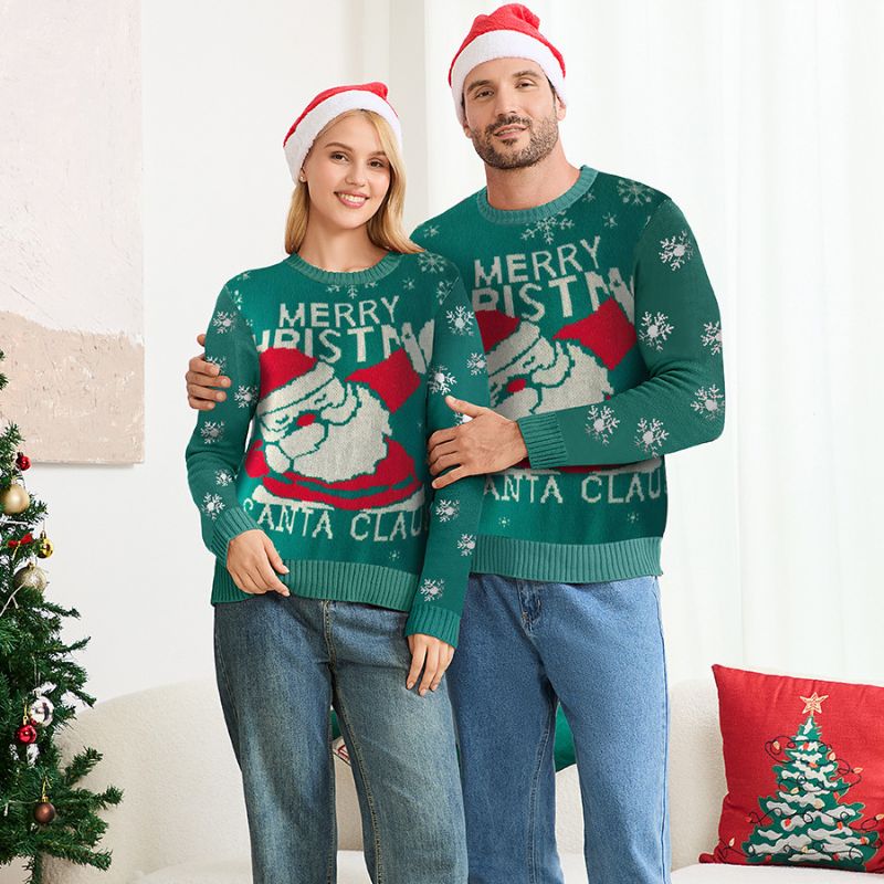Merry Christmas Santa Claus Family Christmas Sweaters