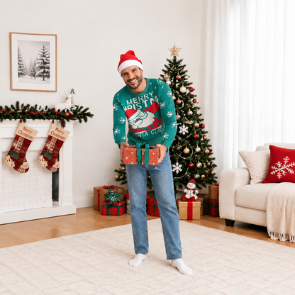 Merry Christmas Santa Claus Family Christmas Sweaters