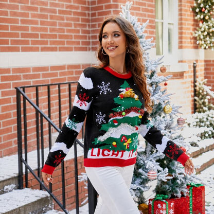Midnight Cheer Christmas Sweater
