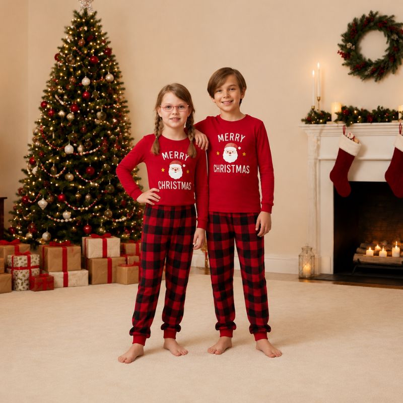 Santa Cheer Family Matching Christmas pajamas