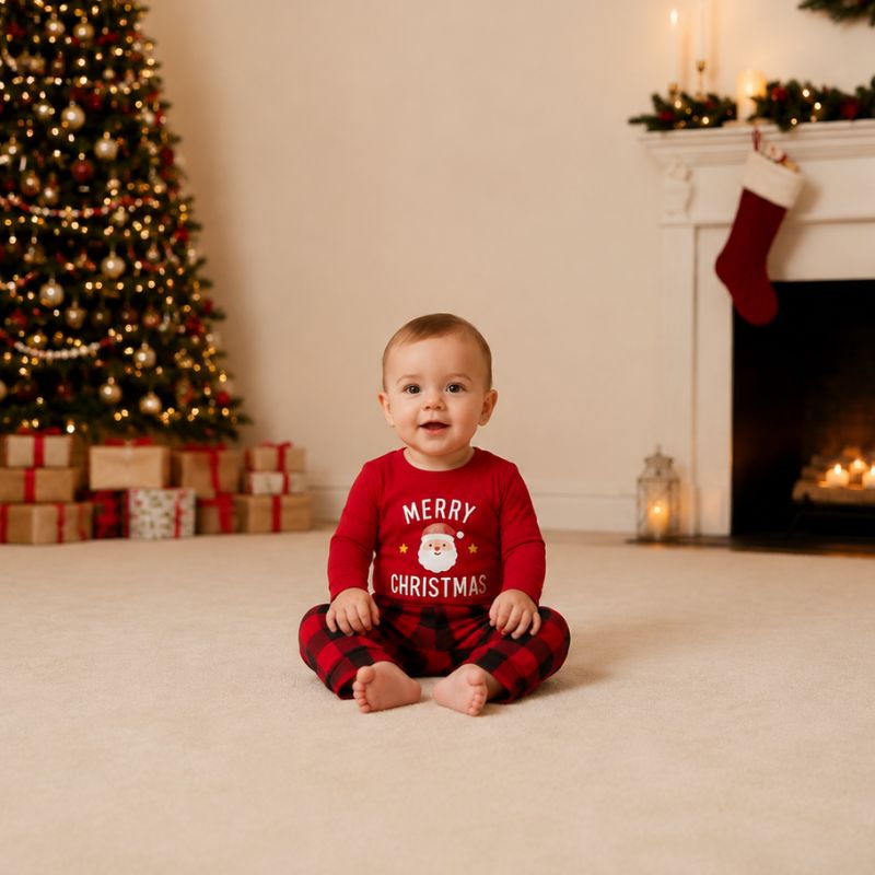 Santa Cheer Family Matching Christmas pajamas
