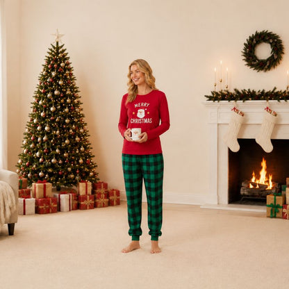 Santa Cheer Family Matching Christmas pajamas