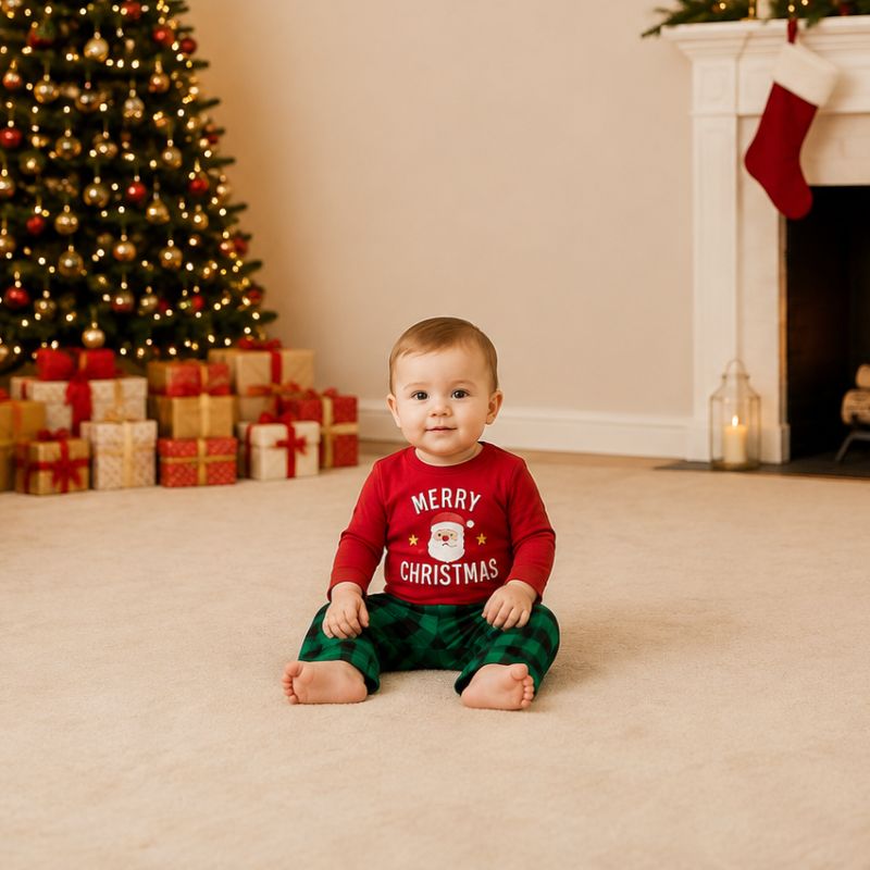 Santa Cheer Family Matching Christmas pajamas