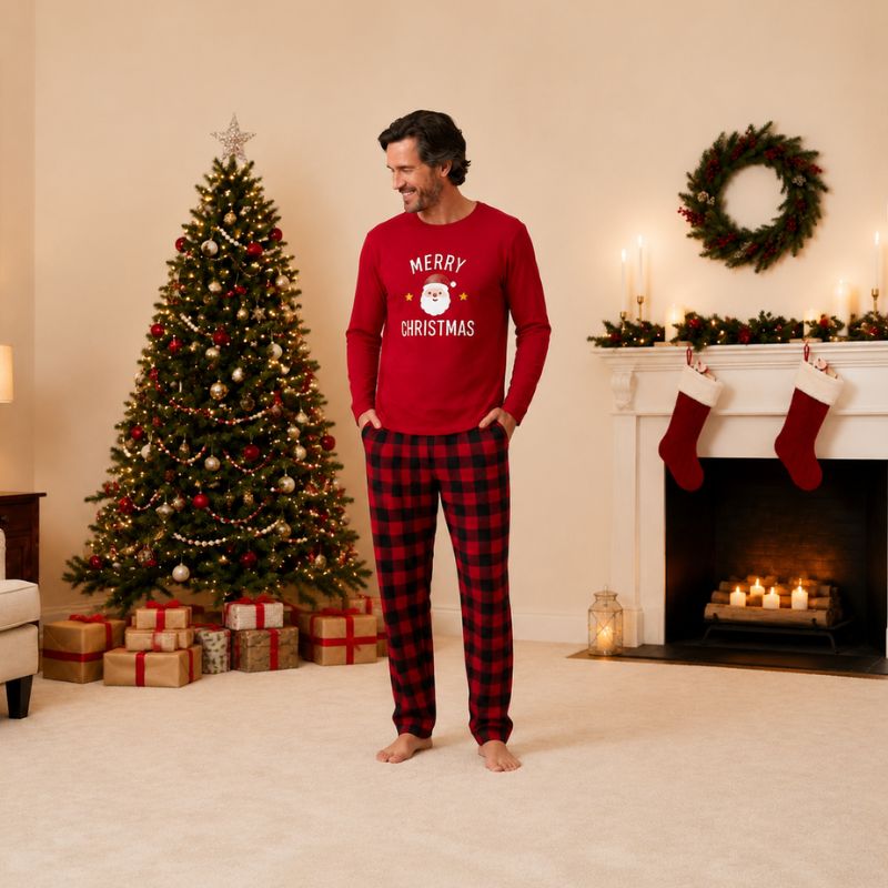 Santa Cheer Family Matching Christmas pajamas