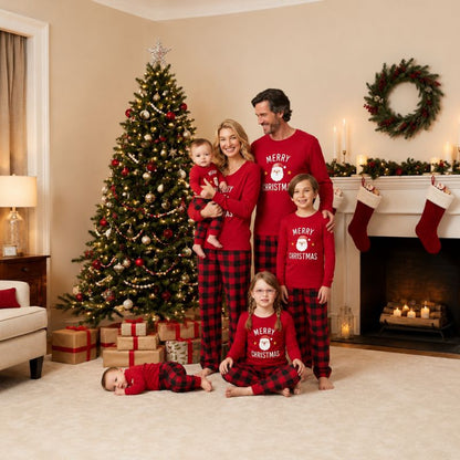 Santa Cheer Family Matching Christmas pajamas