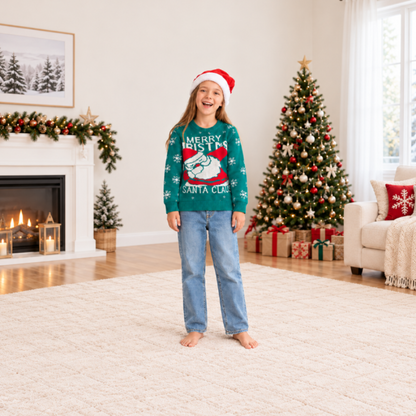 Merry Christmas Santa Claus Family Christmas Sweaters