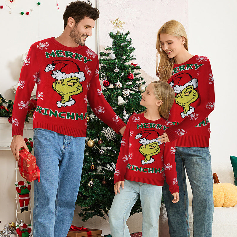 Grinch Cheer Christmas Sweater