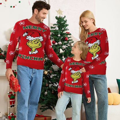 Grinch Cheer Christmas Sweater